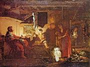 Adam Elsheimer, Jupiter and Mercury in the house of Philemon and Baucis